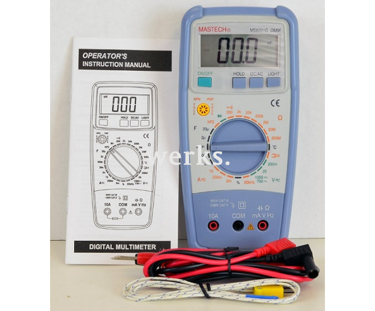 Мультиметр цифровой Mastech MS8201G