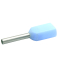 Наконечник втулочный голубой двойной изолированный 2х2,5 мм² Klauke KLK87310 100 шт.