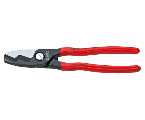 Ножницы для резки кабелей с двойными режущими кромками Knipex KN-9511200