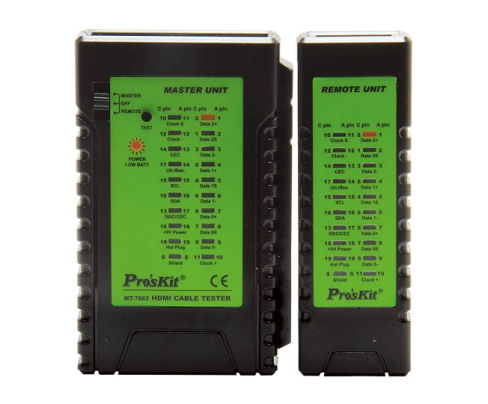 Тестер кабельный ProsKit MT-7062 для HDMI