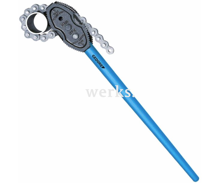 Ключ трубный цепной 122008 1.1/2-8" американская модель 1275 мм Gedore 4548340