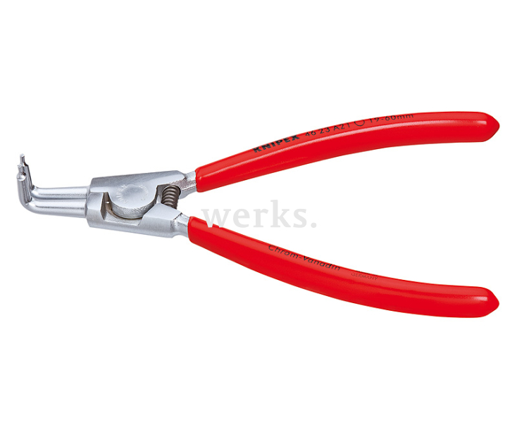 Щипцы для внешних стопорных колец на валах Knipex KN-4623A01