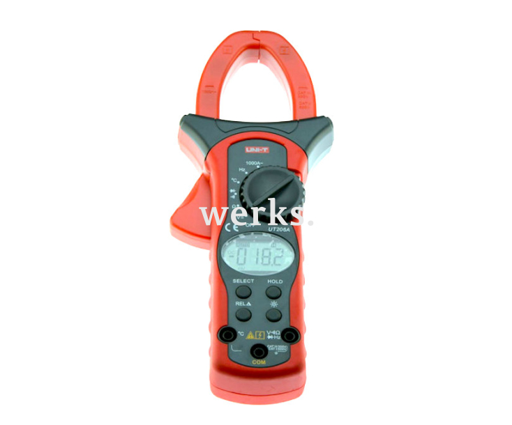 Клещи токоизмерительные UNI-T UT206A переменного тока