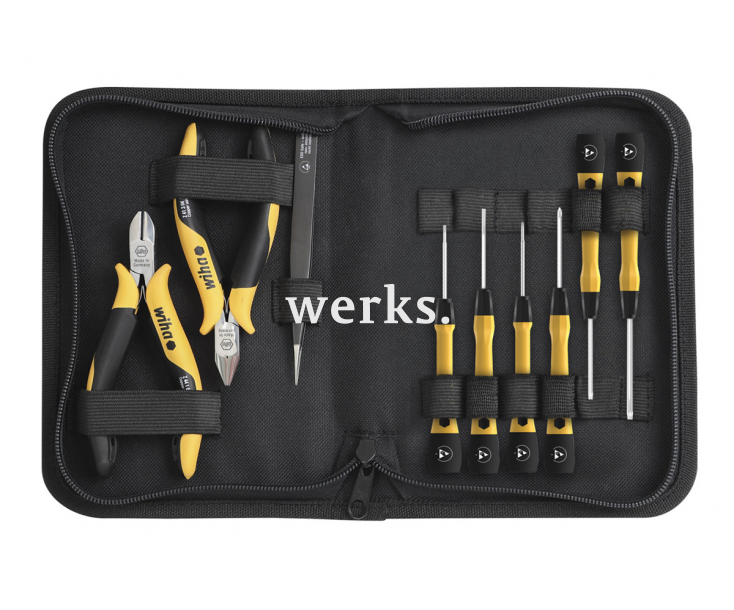 Набор антистатических ESD инструментов Wiha 43994 10 предметов