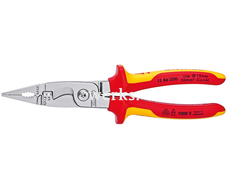 Электромонтажные клещи VDE Knipex KN-1386200
