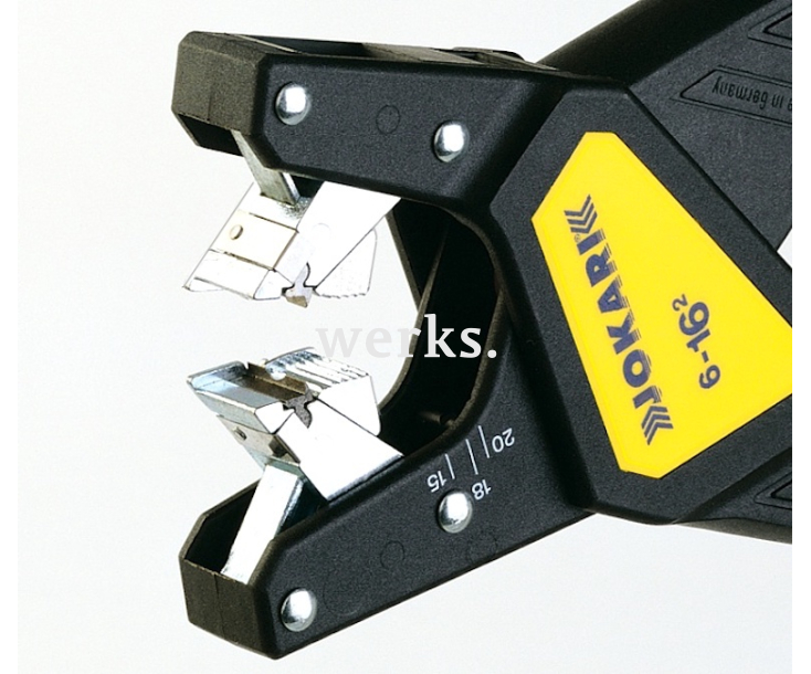 Клещи 6-16 для снятия изоляции с круглых кабелей Jokari JK 20090