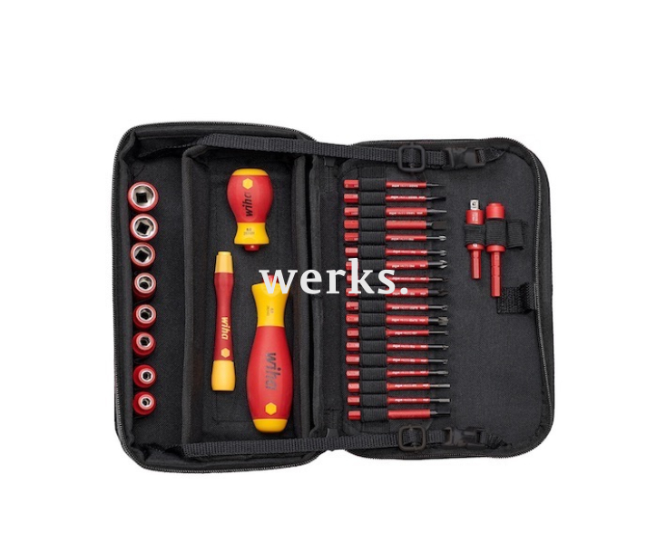 Набор изолированных VDE инструментов Wiha SlimVario electric 7209N 43465, 31 предмет