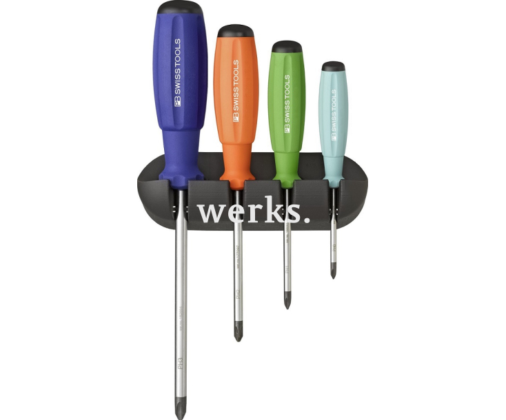 Набор крестовых отверток Phillips SwissGrip PB Swiss Tools PB 8242.RB 4 шт.