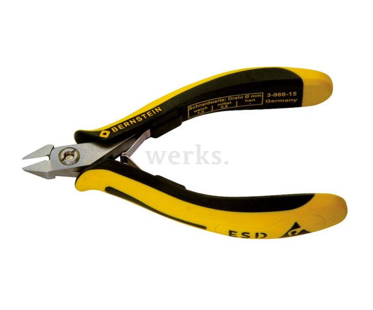 Бокорезы заостренные прецизионные TECHNICline  антистатические Bernstein BS-3-966-15