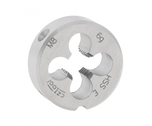 Плашка М8х1,25 HSSE DIN EN 22568 6g 25х9мм Bucovice Tools 290080