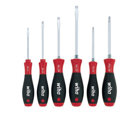 Набор отверток Wiha SoftFinish 308 ZK6 21249 шлиц Pozidriv шестигранное жало
