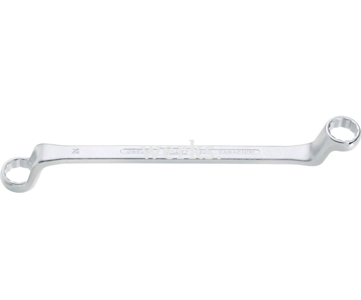 Ключ гаечный двусторонний кольцевой 630 25х28 мм Hazet 630-25х28