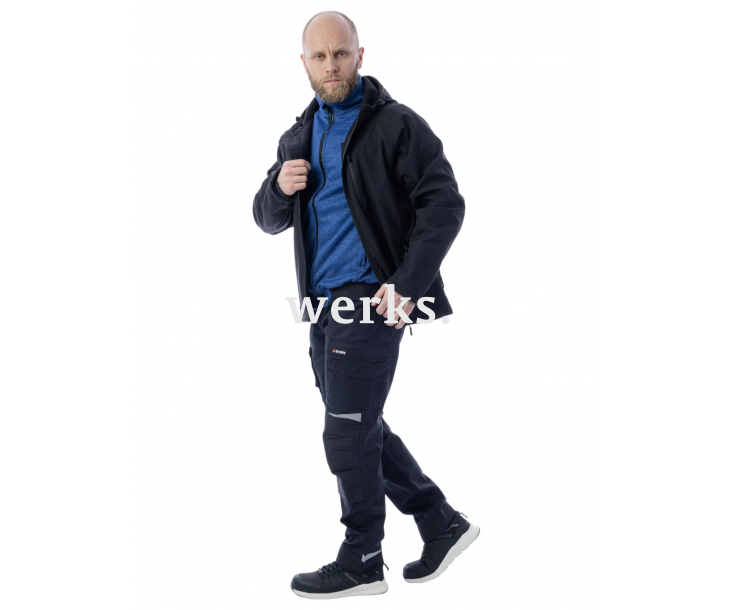 Куртка-софтшелл Brodeks KS 232 чёрный (XL)