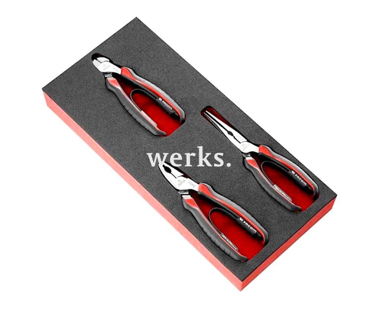 Набор шарнирно-губцевого инструмента 3 пр. Facom MODM.CPEA0