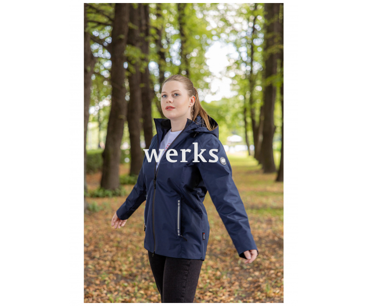 Женская летняя куртка-парка Brodeks KS 238 синий (XXL)