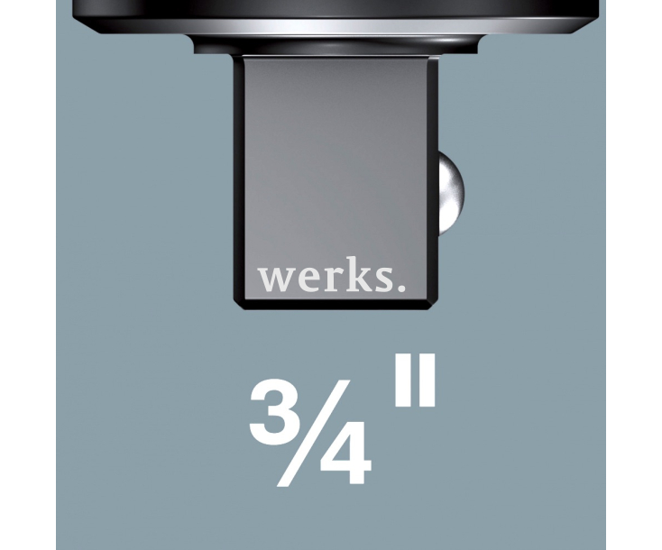 Вставной квадрат 3/4" DR Wera 7783E WE-078710