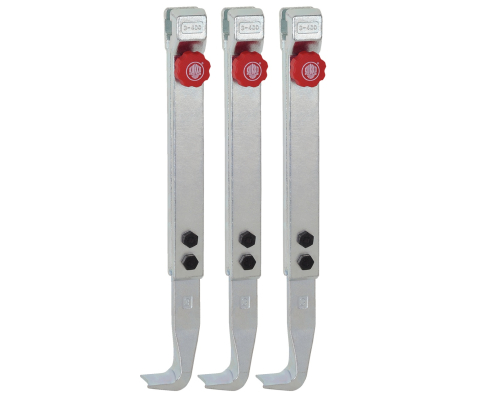 3 захвата с быстрой регулировкой (комплект) KUKKO 3-302-S