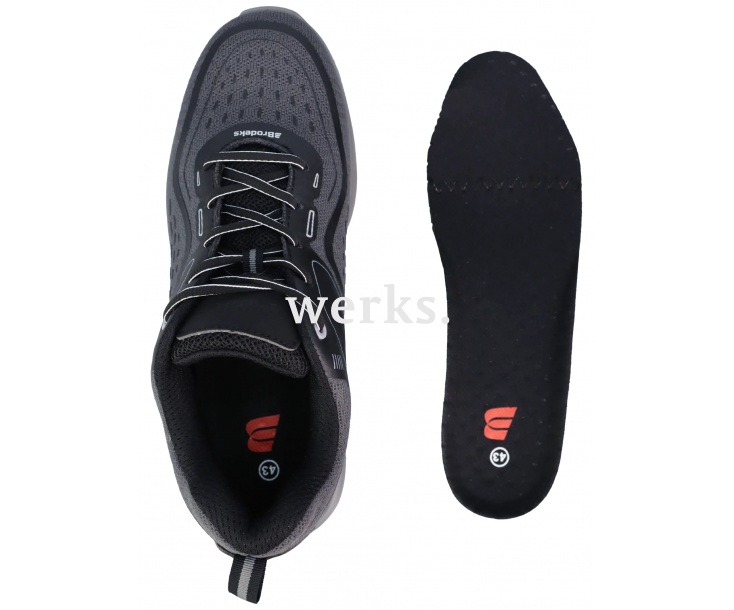 Полуботинки летние мужские Brodeks Dragon серый (38)