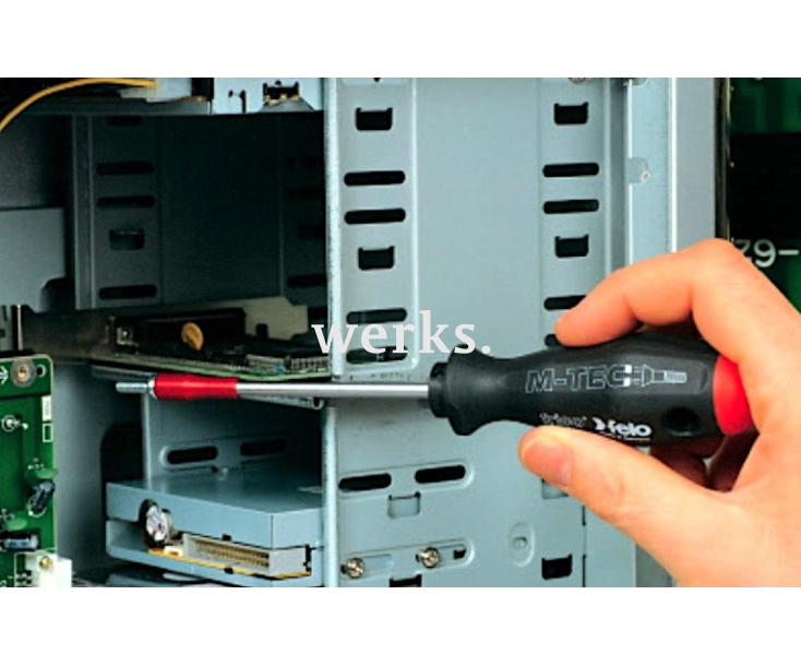 Отвертка крестовая Pozidriv Felo frico M-TEC серия 500 PZ2x100 50120330 с магнитным держателем винта