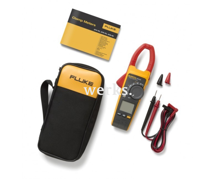 Клещи токоизмерительные цифровые Fluke 374 3790599