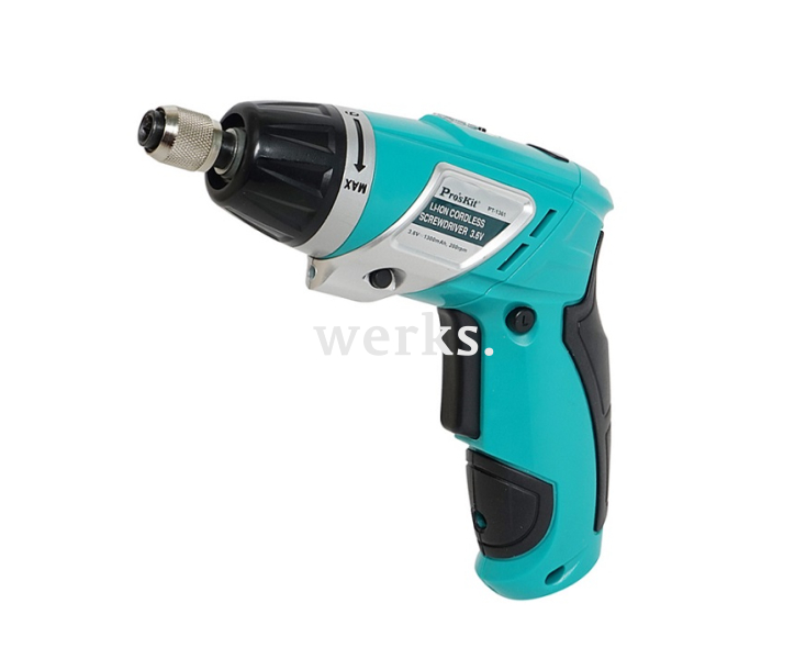 Шуруповерт аккумуляторный Proskit PT-1361F