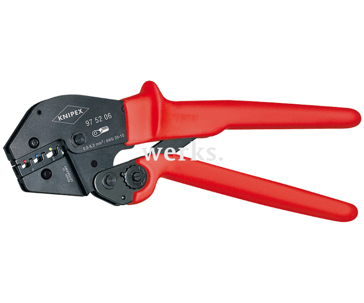 Клещи зажимные для опрессовки для работы обеими руками Knipex KN-975206