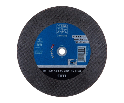 Круг отрезной Pferd 80 T 400-4,0 L SG CHOP HD STEEL/32,0