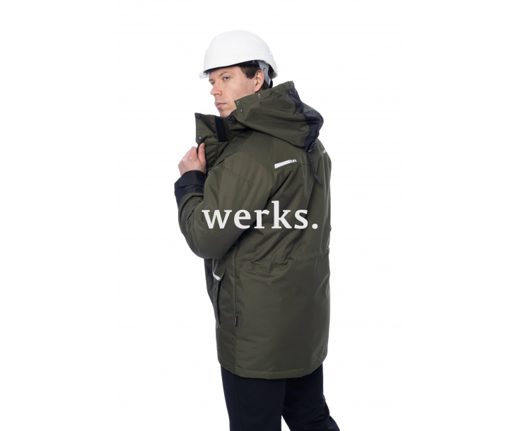 Зимняя куртка-парка Brodeks KW215 хаки (4XL)