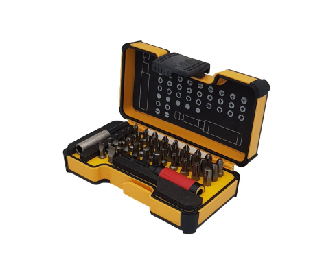 Набор бит SL PH PZ HEX TХ SQ Felo с битодержателем Star 38 предметов 02073806