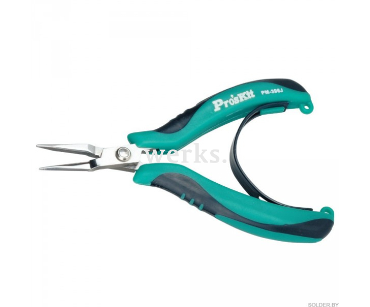 Круглогубцы нерж. прецизионные прямые ProsKit PM-396J