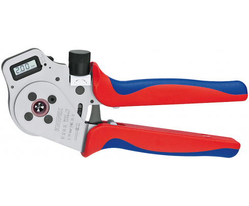 Инструмент для тетрагональной опрессовки точеных контактов Knipex KN-975265DG