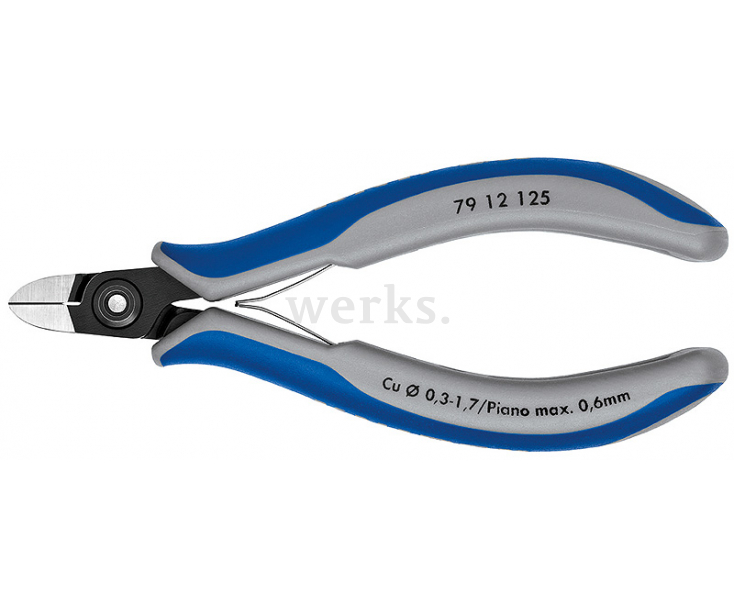 Прецизионные кусачки боковые для электроники Knipex KN-7912125