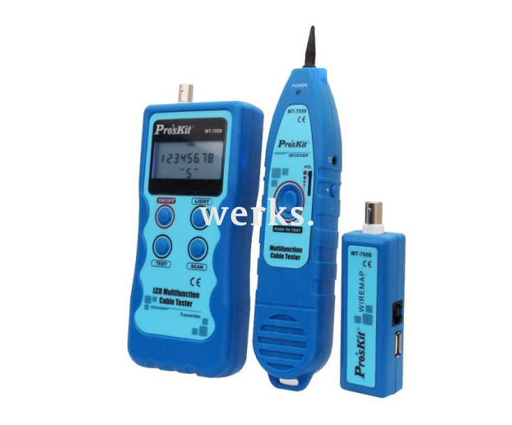 Тестер кабельный ProsKit MT-7059 многофункциональный