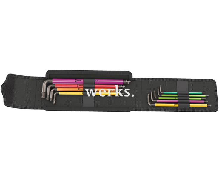 Набор штифтовых ключей Multicolour Wera Bicycle Set 4 WE-004173