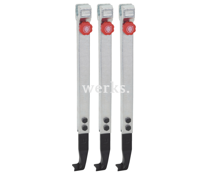 3 узких захвата с быстрой регулировкой (комплект) KUKKO 3-503-S