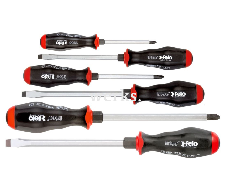 Набор ударных отверток с шестигранным жалом Felo frico SL PH 6 предметов 55096147