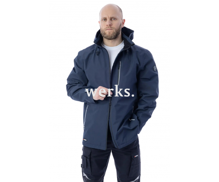 Летняя куртка-парка Brodeks KS213 синий (L)