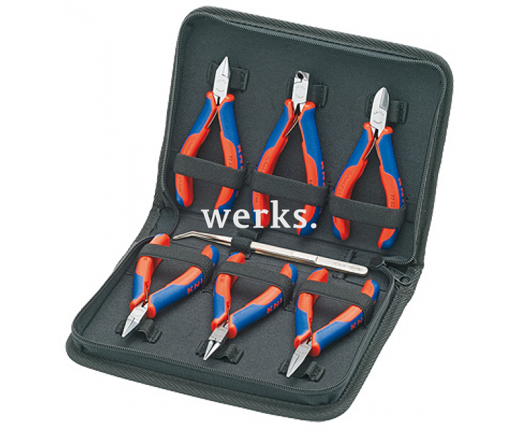 Набор плоскогубцев для работ с электронными компонентами Knipex KN-002016