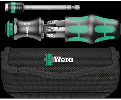 Kraftform Kompakt 20 Набор насадок SL, PH, PZ с сумкой, Wera WE-05051021001