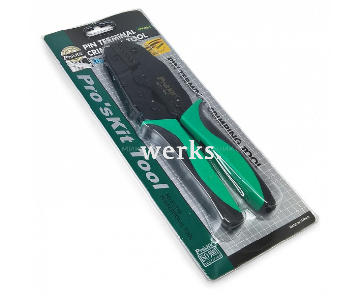 Кримпер для втулочных наконечников ProsKit 6PK-301E