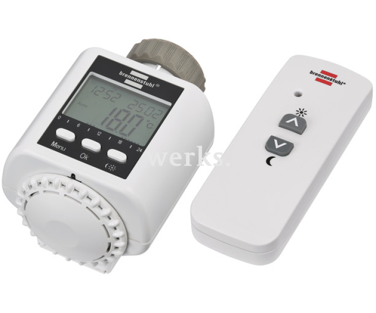 Термостат радиаторный электронный Brennenstuhl FHT 433 1294120