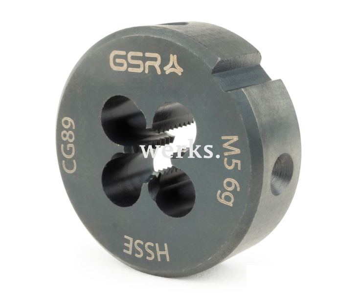 Плашка 25x9 B HSSE-VAP M 4 Silver Werks W.14544