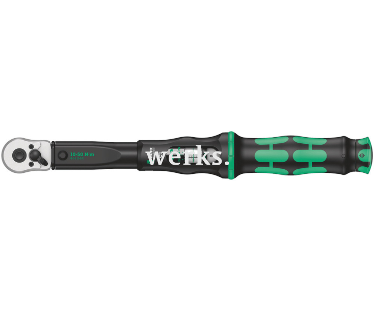 Динамометрический ключ Wera Click-Torque C 1 10-50 Nm с трещоткой с реверсом WE-075620