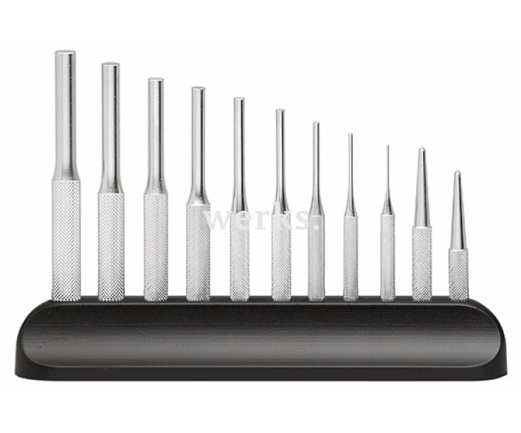 Набор круглых цилиндрических пробойников с насечкой PB Swiss Tools PB 715.H