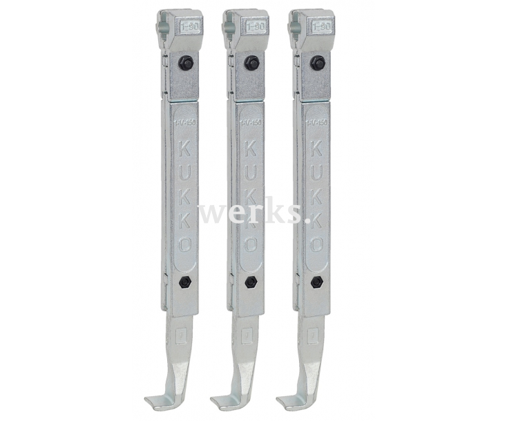 3 захвата  (комплект) KUKKO 1-250-S