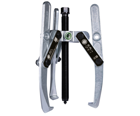 Универсальный трёхзахватный съёмник с шарнирными захватами  и регулировкой глубины фиксации KUKKO 207-3