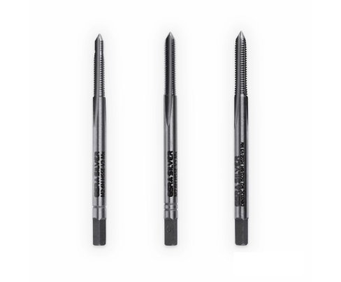 Метчики ручные HSSE-V3 DIN 352 6H M 2 набор (3 шт) для титановых сплавов GSR B09407080