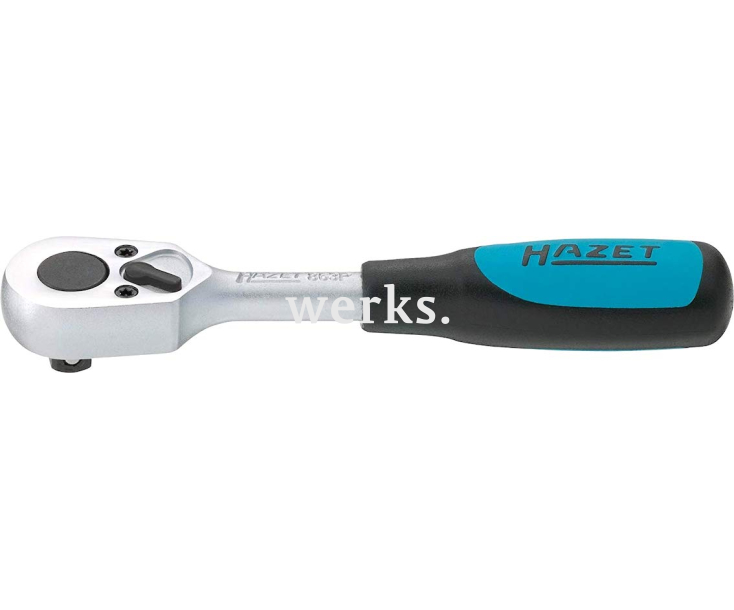 Трещотка реверсивная 1/4" 115 мм Hazet 863P
