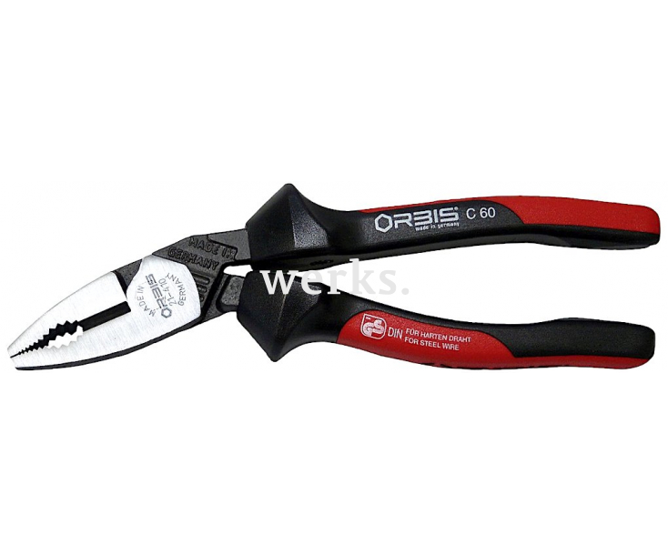 Пассатижи комбинированные EvoPlus C60 190 мм Orbis 21-410/36RR