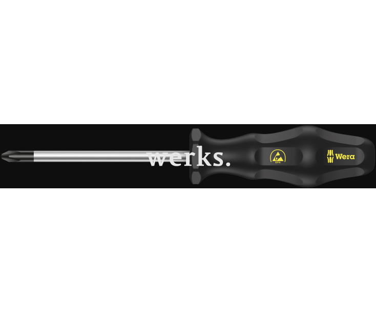 Отвертка Phillips Wera Kraftform ESD 1550 PH WE-030068 PH 2 х 200 крестовая